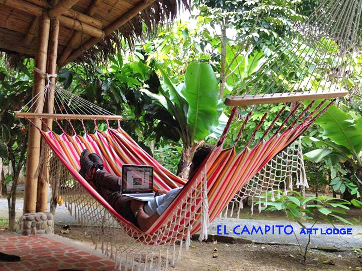 El Campito Lodge Ayampe Exteriér fotografie